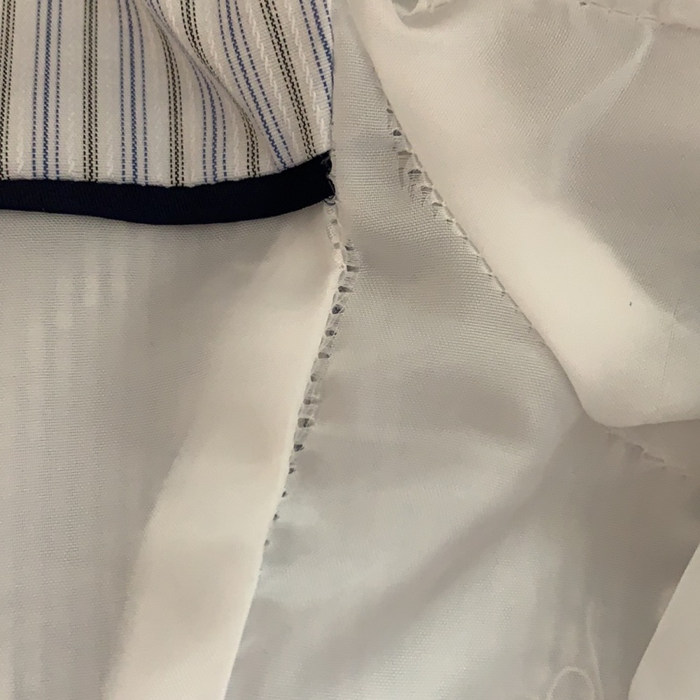 Vintage Harvè Benard Seersucker Blazer - Picture 12 of 14